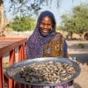 Hawa Abakebir (35). Hawa is the president of goumachirom 2 fishing group in Bassa Bol, Lac Province. Photo: Eugene Ikua/Concern Worldwide