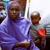 Mother-of-four Amburo whose one-year-old son was severely malnourished but received the treatment he needed from Concern health and nutrition programme in Mogadishu, Somalia, before she received cash-aid from the Somali Cash Consortium to help them rebuild their lives.