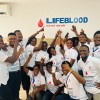 The team from LifeBlood at the National Transfusion Centre in Freetown, Sierra Leone. Photo: LifeBlood/Concern Worldwide