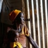 Nyacanya Chatiem with her grandchild Liakuoth (2) attending Kuach PHCC Nutrition clinic in Guit County, South Sudan. Photo: Eugene Ikua/Concern Worldwide