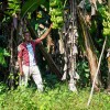 Issa K. Conteh in his village