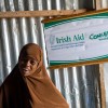 Falxado Siyad Jama (14), attending Tokyo Education in Emergencies School in Mogadishu, Somalia, funded by Irish Aid. Forced to flee Baidoa with her family six years ago due to armed conflict, Falxado has continued her education despite the challenges of displacement. Photo: Eugene Ikua/Concern Worldwide