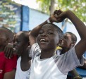 Kids taking part in a "Children's Parliament" in Cité Soleil, Port au Prince. Photo: Kieran McConville/ Concern Worldwide
