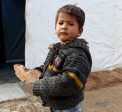 Samira* (42) her husband and eight children live in a camp in Menbij, eastern rural Aleppo.