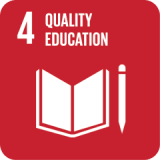 The Quality Education symbol of the Sustainable Developmental Goals