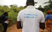 Concern staff member in Sierra Leone. Photo: Jennifer Nolan / Concern Worldwide.