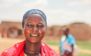 Hadiza Adam (28) is a member of the 'Mama Lumiere' mothers group in Niger. Photo: Jennifer Nolan / Concern Worldwide.