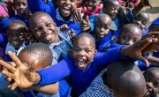Kids from the Gatoto Community School in Nairobi. Photo: Gavin Douglas. 