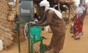 Hand washing demonstration