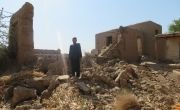 The images of Afghan houses destroyed by conflict. Photo: Concern Worldwide