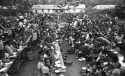 A feeding center north of Owerri in Biafra. Photo: Peter Williams