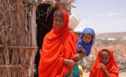 Halima and her daughters Rinwad and Nahwo