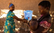 Nurse Leonie Kamono, 37, at Kiambi Health Centre, DRC. Hugh Kinsella Cunningham/Concern Worldwide