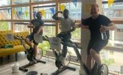 Prepay Power staff Spinathon event. Prepay Power generously chose Concern as their Charity of the Year 2022 and ran many staff fundraising activities, from raffles, quizzes, fancy dress, giving tree and bake sales in support of Ukraine