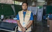 Concern's Dr Imtiaz in clinic in Cox's Bazar