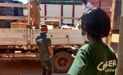 Delivery of equipment and medical supplies to the CSPS, Yargho. (Photo: Concern Worldwide)