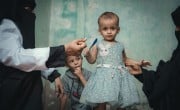 Rima receiving treatment for malnutrition
