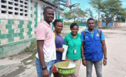 Grinders provided by Concern for fortified flour program participants. Photo: Concern Worldwide