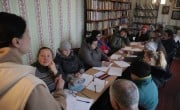 An adult PSS session in Mala Rohozyanka, Kharkiv Oblast. Photo: Jon Hozier-Byrne/Concern Worldwide
