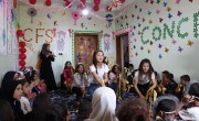 Children graduate from Concern's Child Friendly Space centre in Tabqa. Photo: Hani Ali Ali/Concern Worldwide