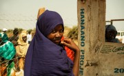 Fariha (12) collecting water in Dollo Bay Wordea, in the Somali Region Ethiopia. The water point was set up as part of the Irish Aid-funded Hanaano programme. Photo: Adnan Ahmed/Concern Worldwide