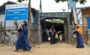 The Concern-supported Integrated Nutrition Centre supports Rohingya children and their mothers in Camp 21 in Bangladesh. Photo: Saikat Mojumder/Concern Worldwide
