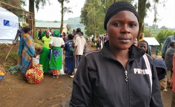 20-year-old Prudence still does not know the whereabouts of her friends from the village. Photo: Marie Madden/Concern Worldwide