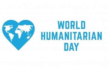 World Humanitarian Day Logo. Photo: United Nations.