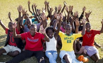 Teenagers taking part in Concern Worldwide's Skillz program in Nkhotakota, Malawi. Photo: Kieran McConville / Concern Worldwide.