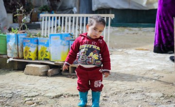 Rana and Ibrahim's little boy Fadi. Photo: Gavin Douglas / Concern Worldwide