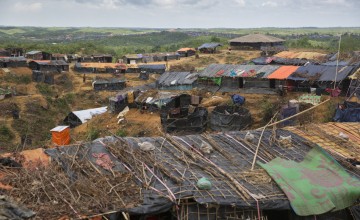 Hakim Para camp in Cox's Bazar, Bangladesh