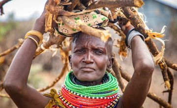 Asekon Lopua is a pastoralist farmer in Turkana, Kenya. She and her family are on the frontline of the climate crisis. Her son Erupe has become severely malnourished after repeated drought.