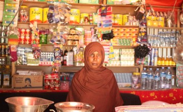 Halima is a member of one of the Self-Help Groups (SHGs) in Hargeisa, Somaliland. Photo: Ayanle Farah, FIM Project Officer, SDSC Programme / Concern Worldwide.