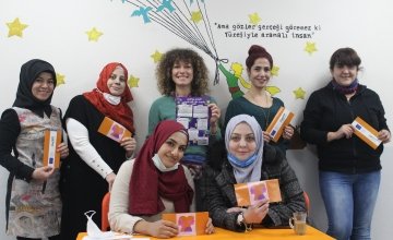 Concern staff attending an event marking the 16 Days of Activism Against Gender Based Violence, December, 2020. Photo: Rolla Bitar.