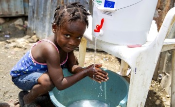 Concern provided water and soap to help protect communities from COVID