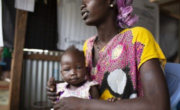 Adukulai with her baby daughter Elizabeth. Photo: Concern Worldwide