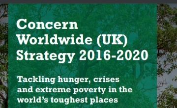 Concern Worldwide UK Strategy 2016-2020