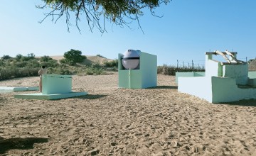 Sindh Drought Resilience Project (SDRP) District Umerkot. Solarisation of existing communal water infrastructure (dug wells) Ramsar (Ameen Samejo Paro), Kaplore. Implemented by Sami Foundation and supported by Concern Worldwide and USAID. Photo: Concern Worldwide.