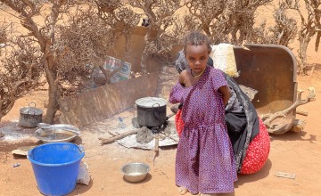 Nimco cooks for her children