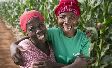 Female farmer and small business owner in Malawi