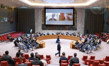 Meeting chambers of the United Nations Security Council