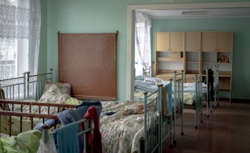 A collective centre in the Lviv region . Photo: Alberto Lores/PiN/Concern Worldwide