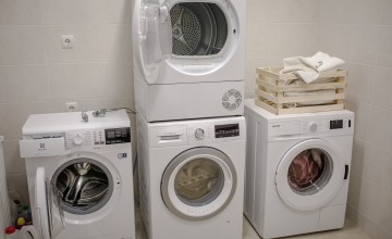 Washing machines and tumble dryers that were provided to a community hub by the JERU programme. Photo: Simona Supino/Concern Worldwide