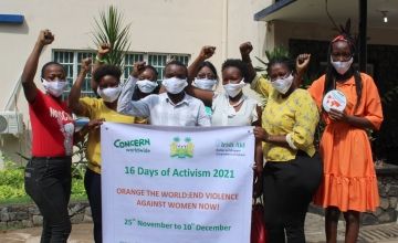 In Sierra Leone, men and women unite for 16 Days of Activism, an annual campaign to end violence against women
