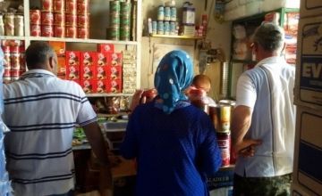 A shop in northern Syria