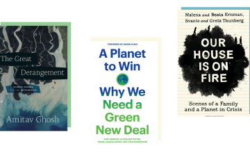 Books about climate change: Amitav Ghosh's The Great Derangement, A Planet to Win, and Our House on Fire