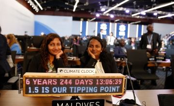 The climate clock and closing plenary at COP27