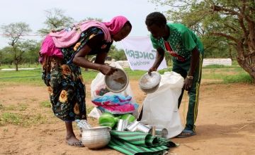 Sudanese refugees in Chad provided with essential items