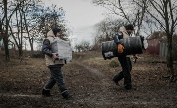 Volunteers in Ukraine