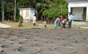 A Concern Sanitation program under Water Logging Project in Bidyanandakati Union, Bangladesh.